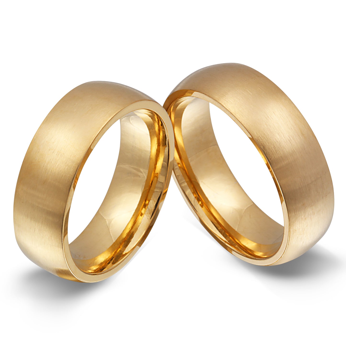 Goldfin Partnerring-Set