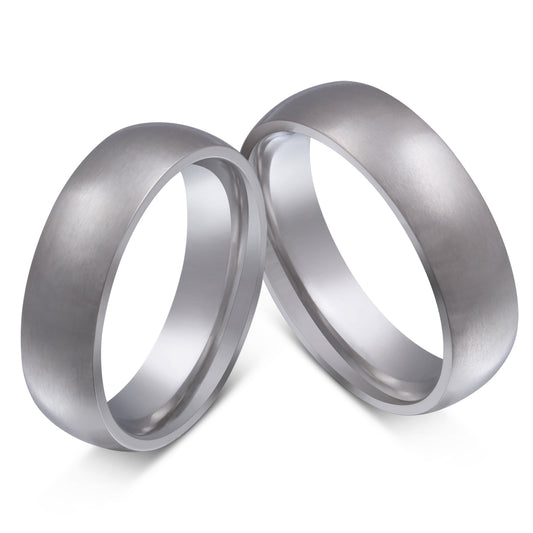 Elevator Partnerring-Set mit Handschriftgravur