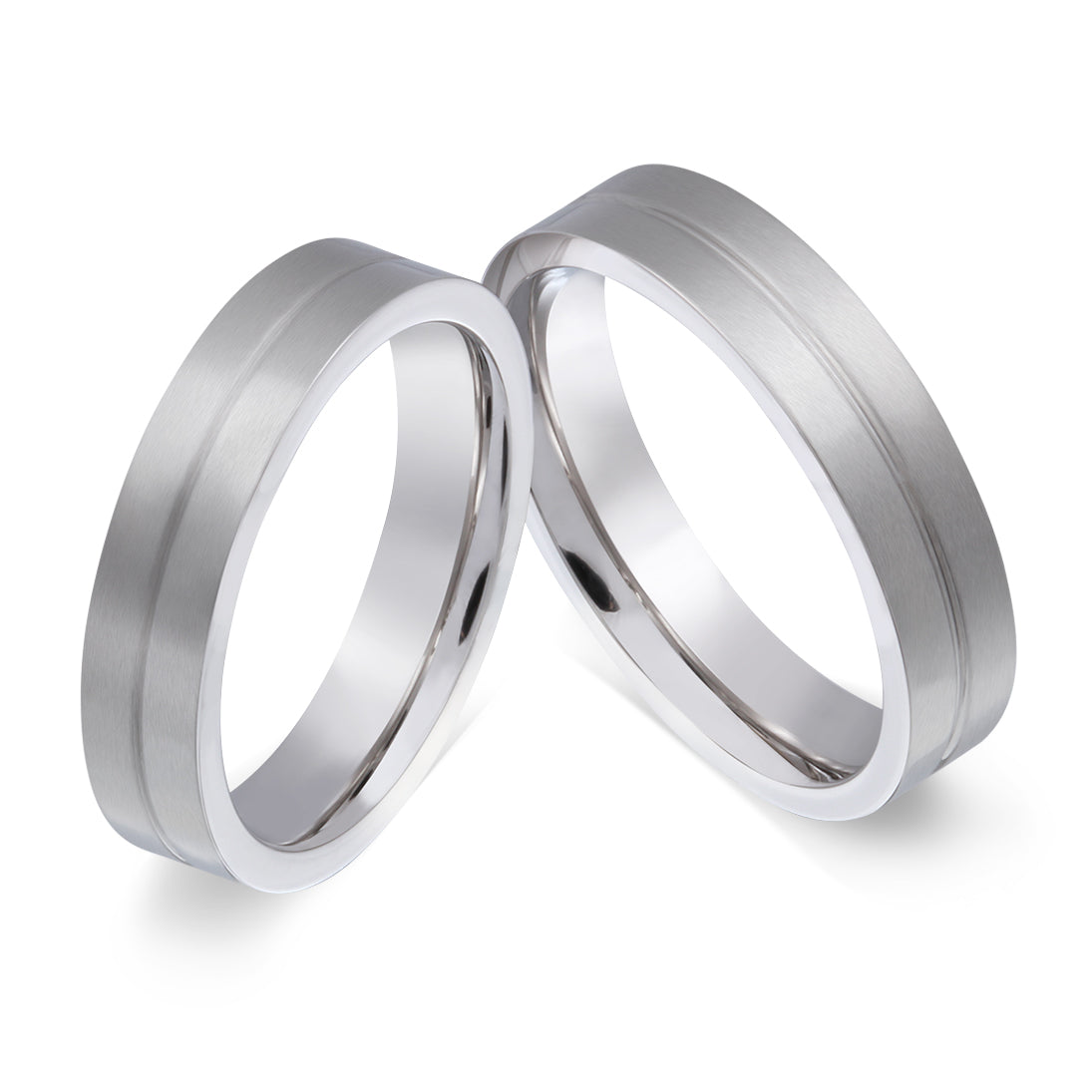 Estados Partnerring-Set mit Handschriftgravur