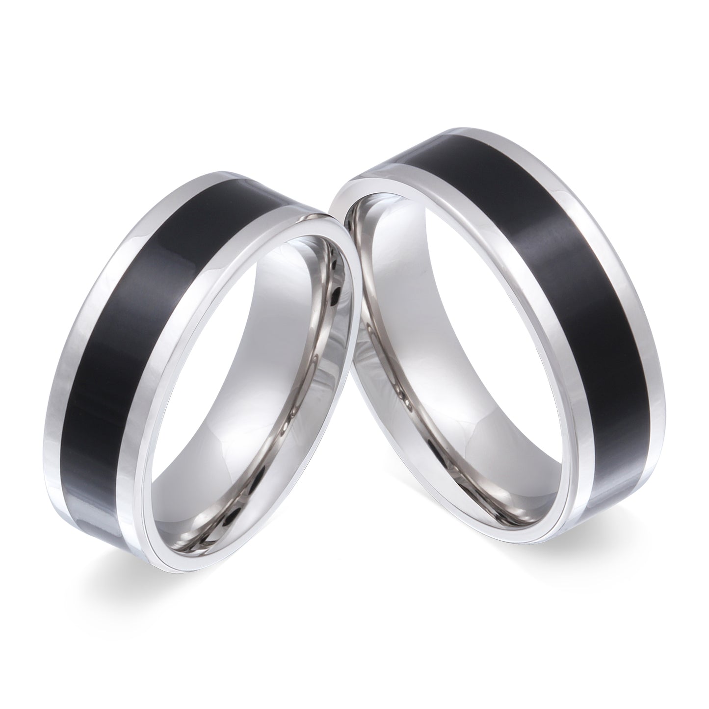 Blacktone Partnerring-Set