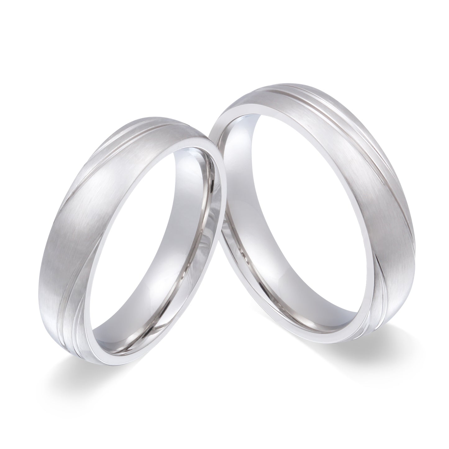 Sercer Partnerring-Set mit Lasergravur