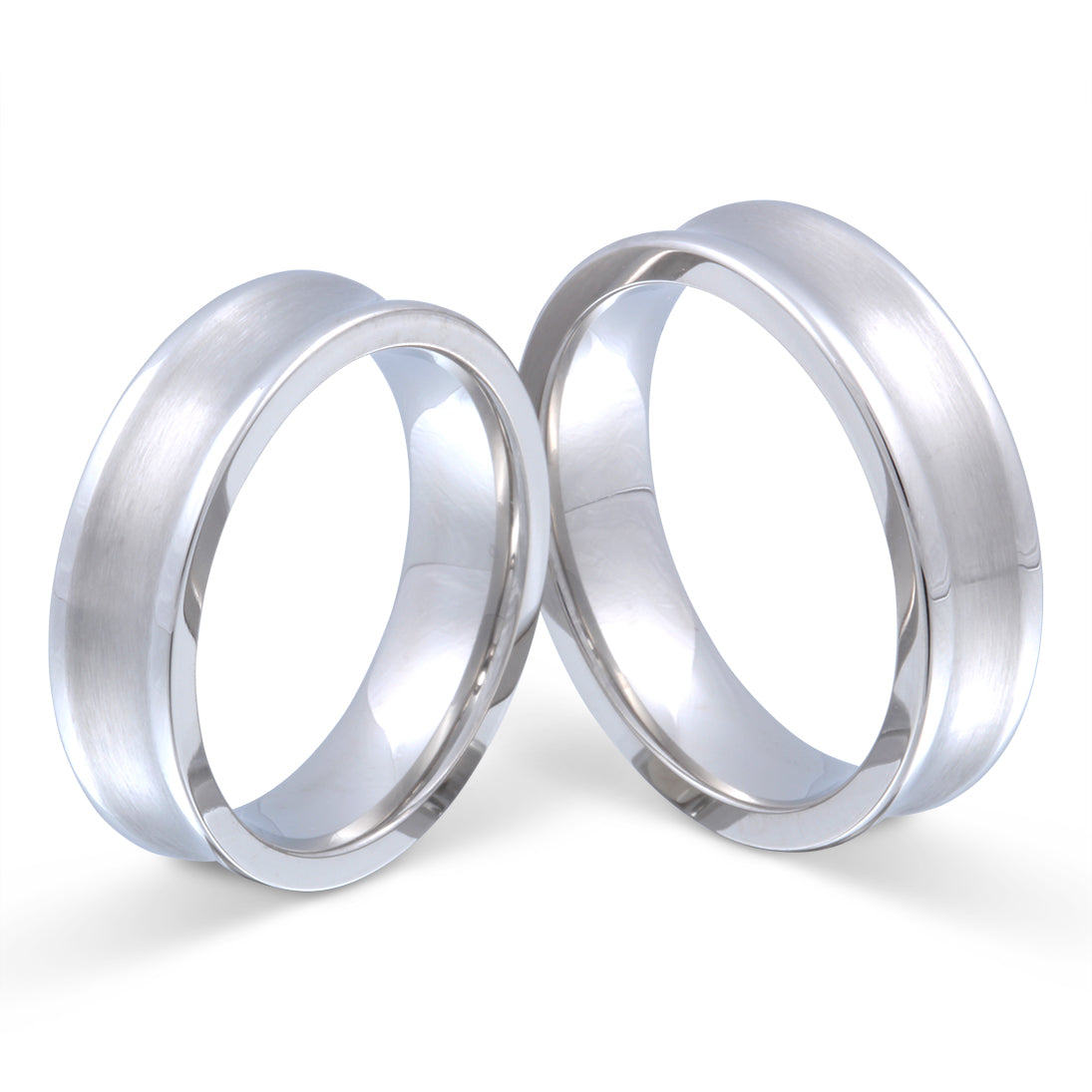 Beja Partnerring-Set mit Lasergravur