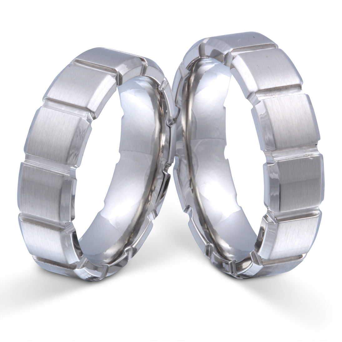 Attrazione Partnerring-Set mit Lasergravur