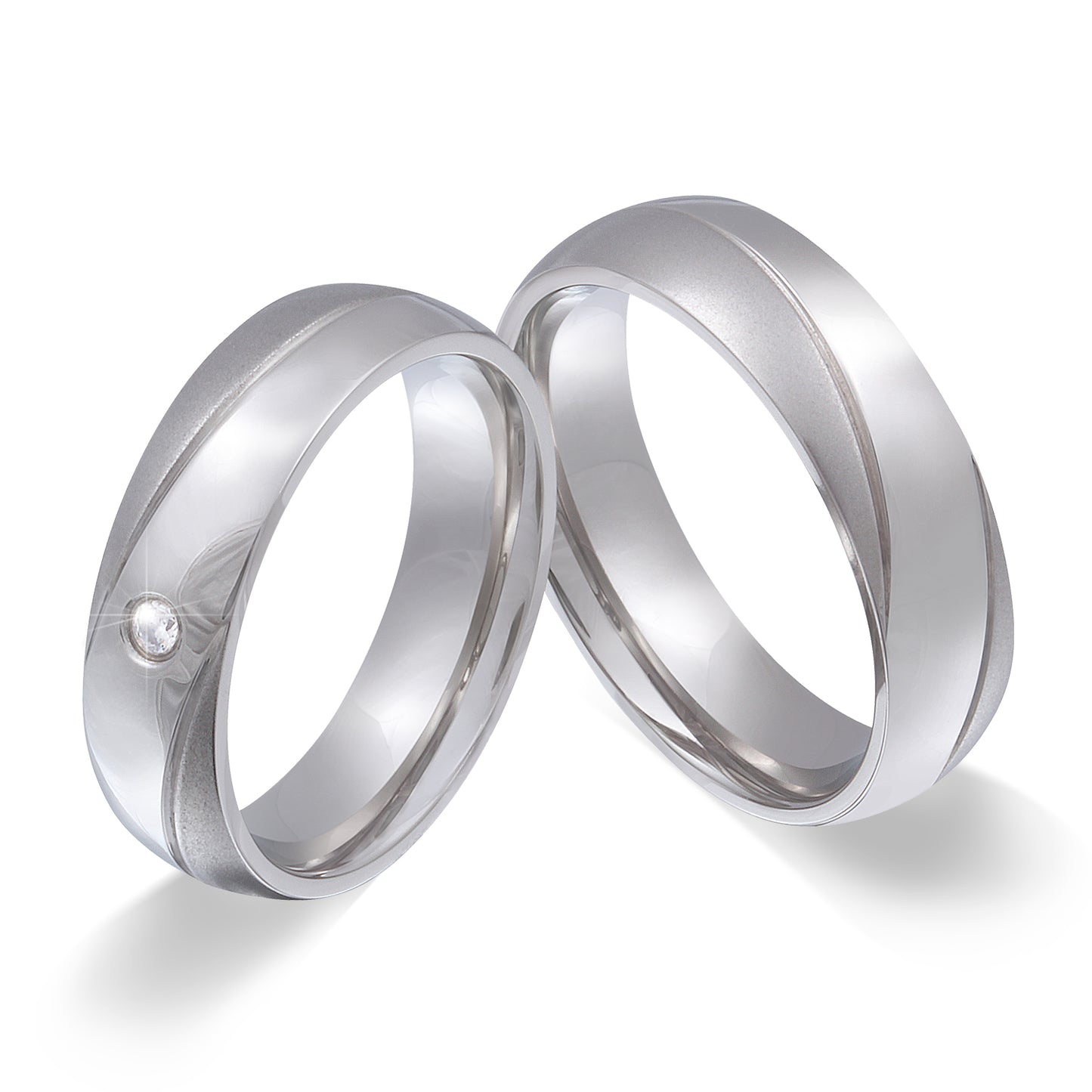 Tocar Partnerring-Set mit Lasergravur