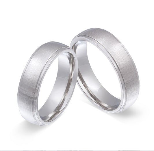 Chiara Partnerring-Set mit Handschriftgravur