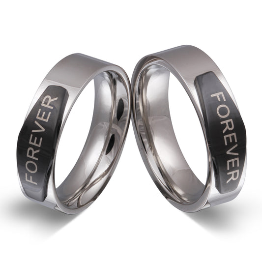 Loran Partnerring-Set mit Handschriftgravur