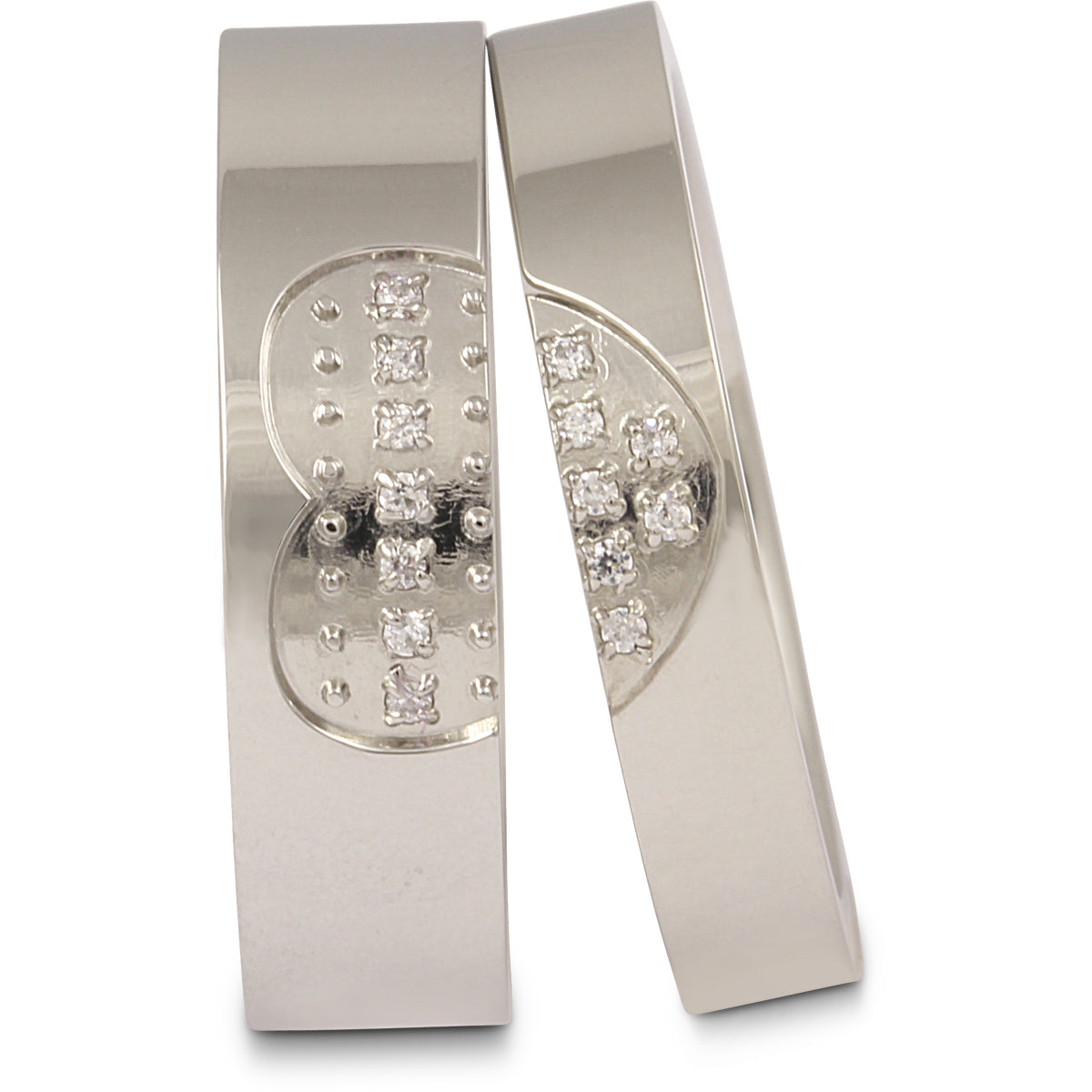 Belmea Partnerring-Set mit Handschriftgravur