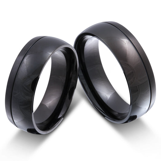 Lavanda Partnerring-Set mit Handschriftgravur