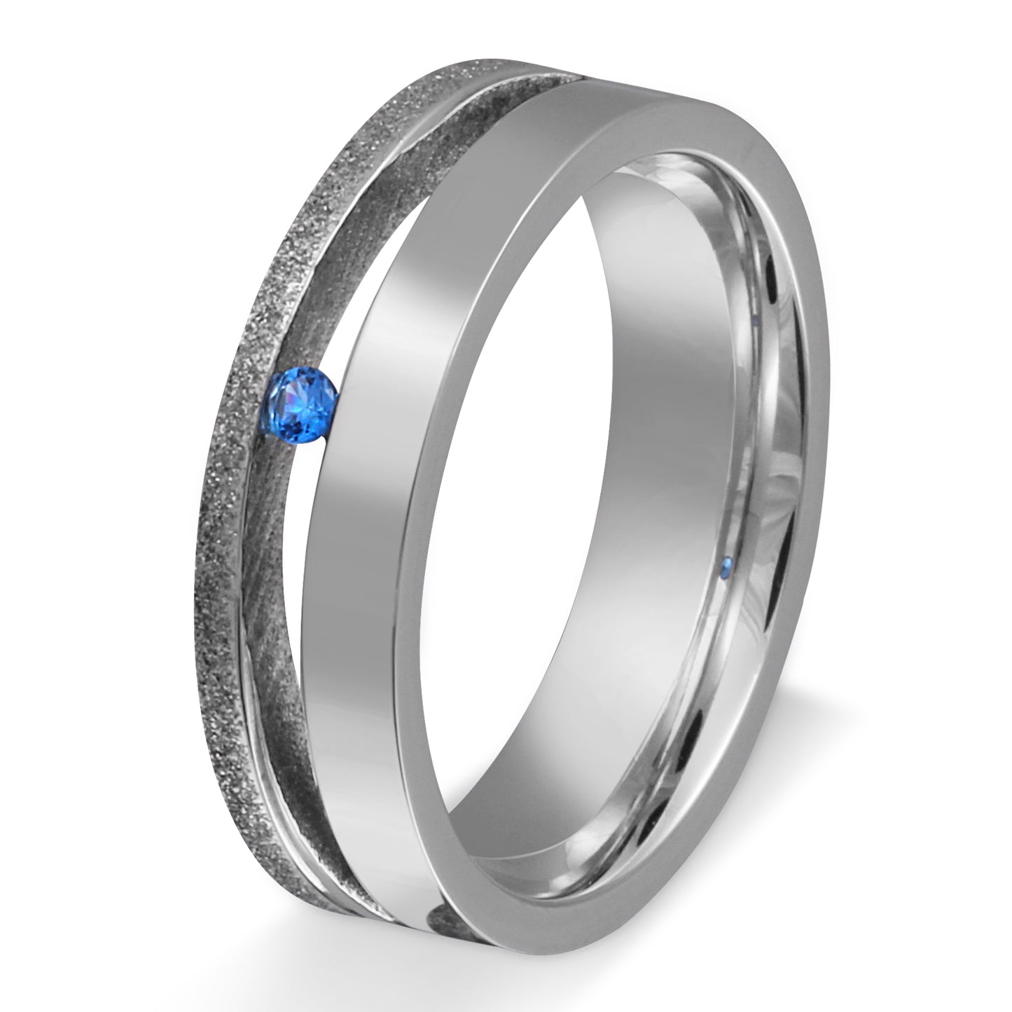 BlueWater Ring mit Handschriftgravur