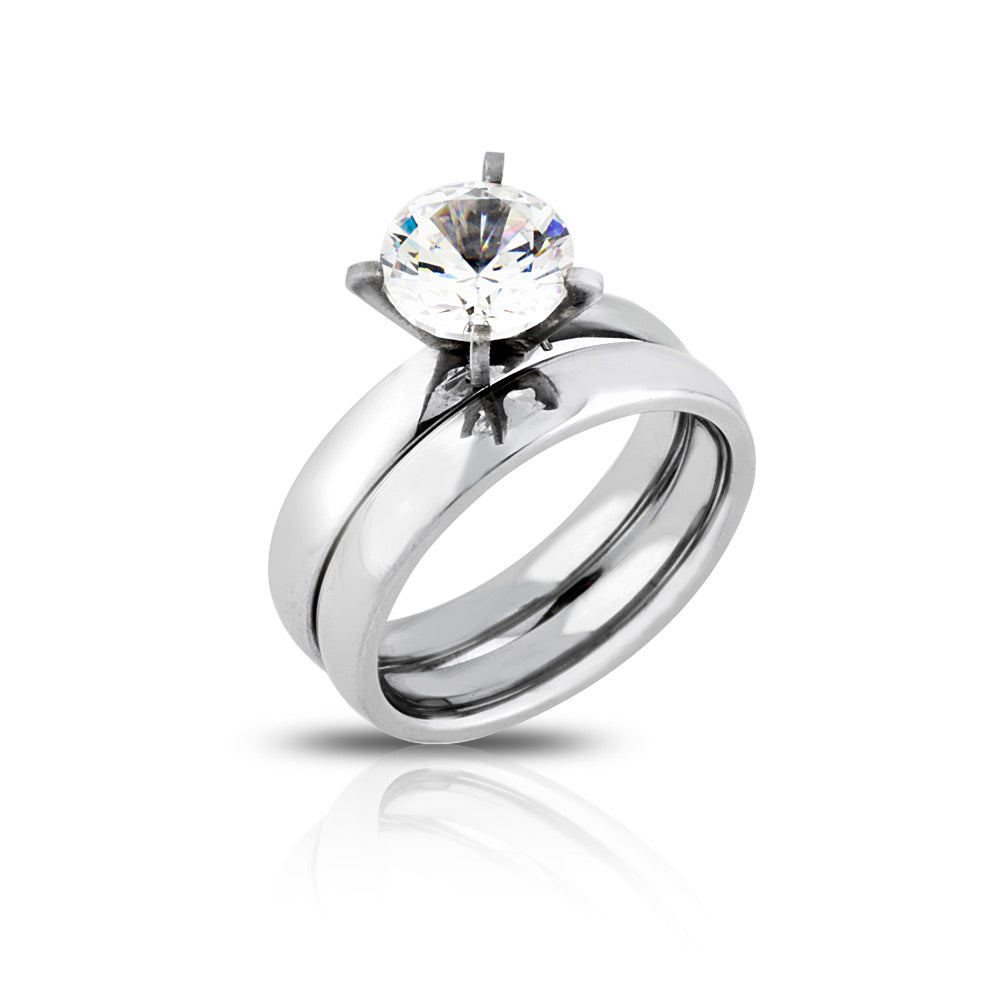 Akomo Ring mit Lasergravur