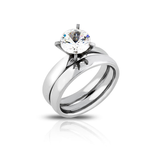 Akomo Ring mit Lasergravur