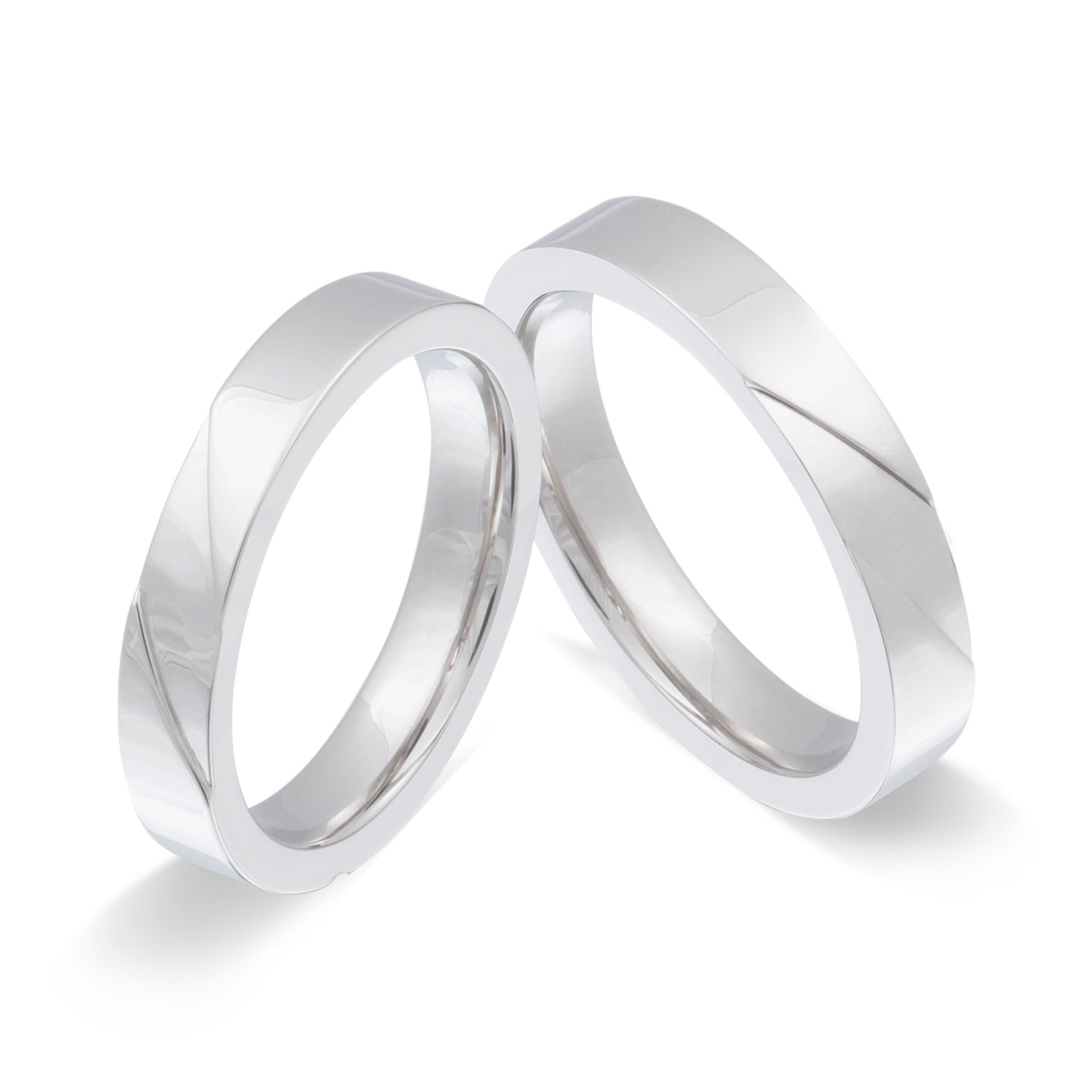 Marano Partnerring-Set mit Lasergravur