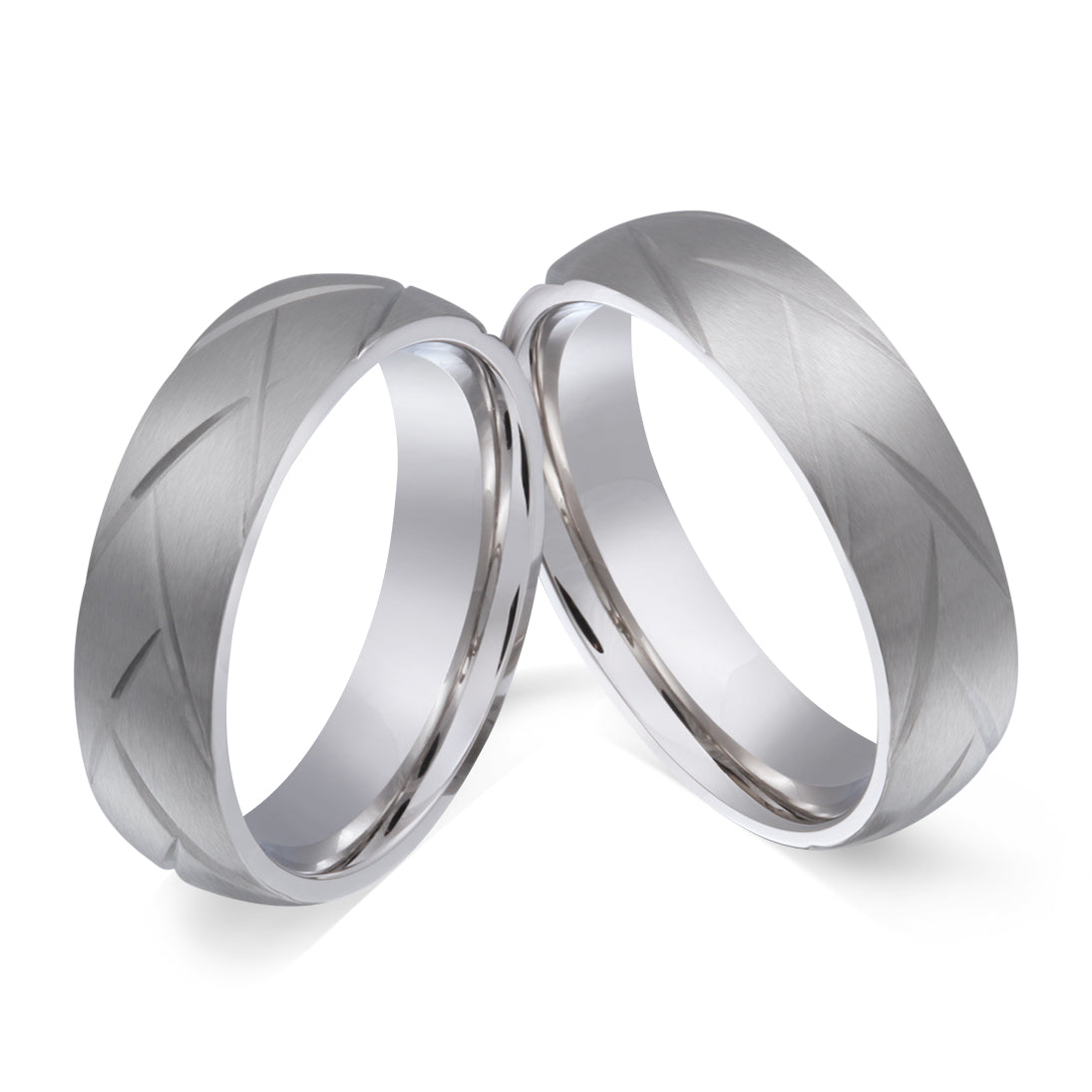 Cecil Partnerring-Set mit Handschriftgravur