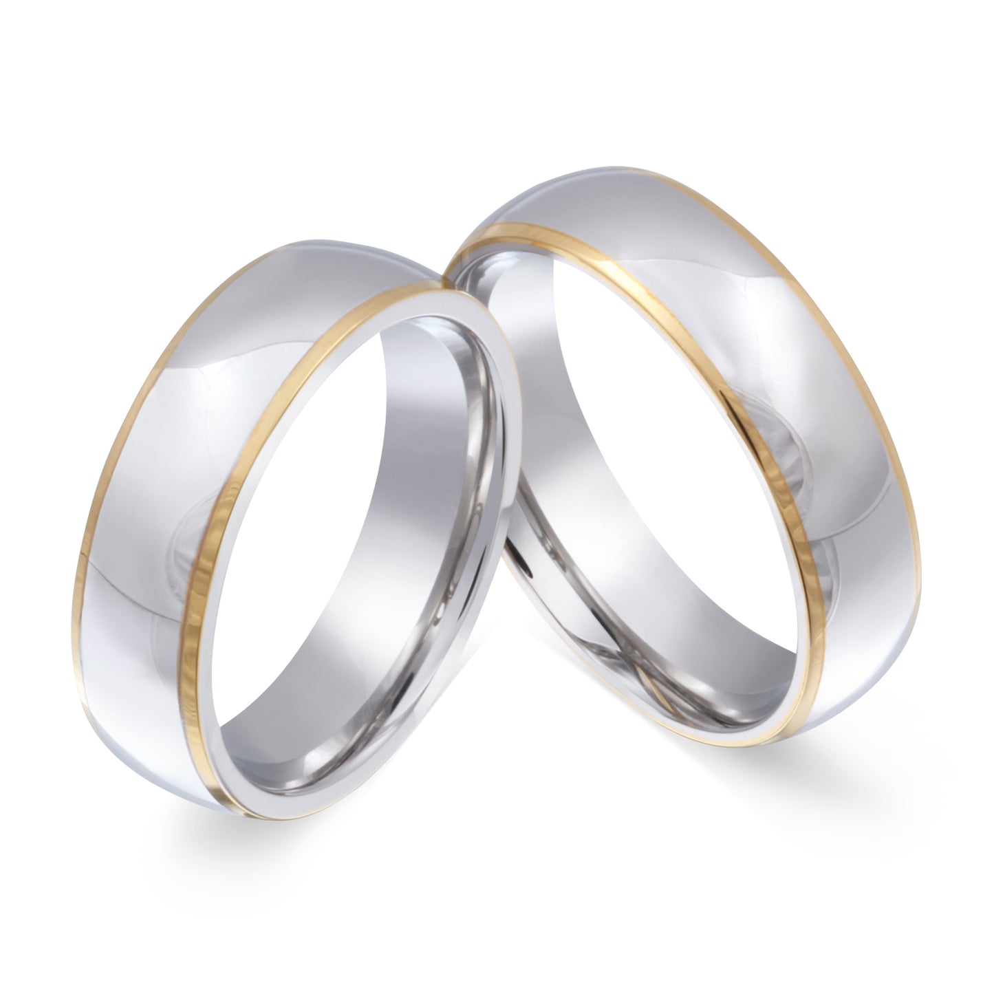 Dosgolda Partnerring-Set mit Handschriftgravur