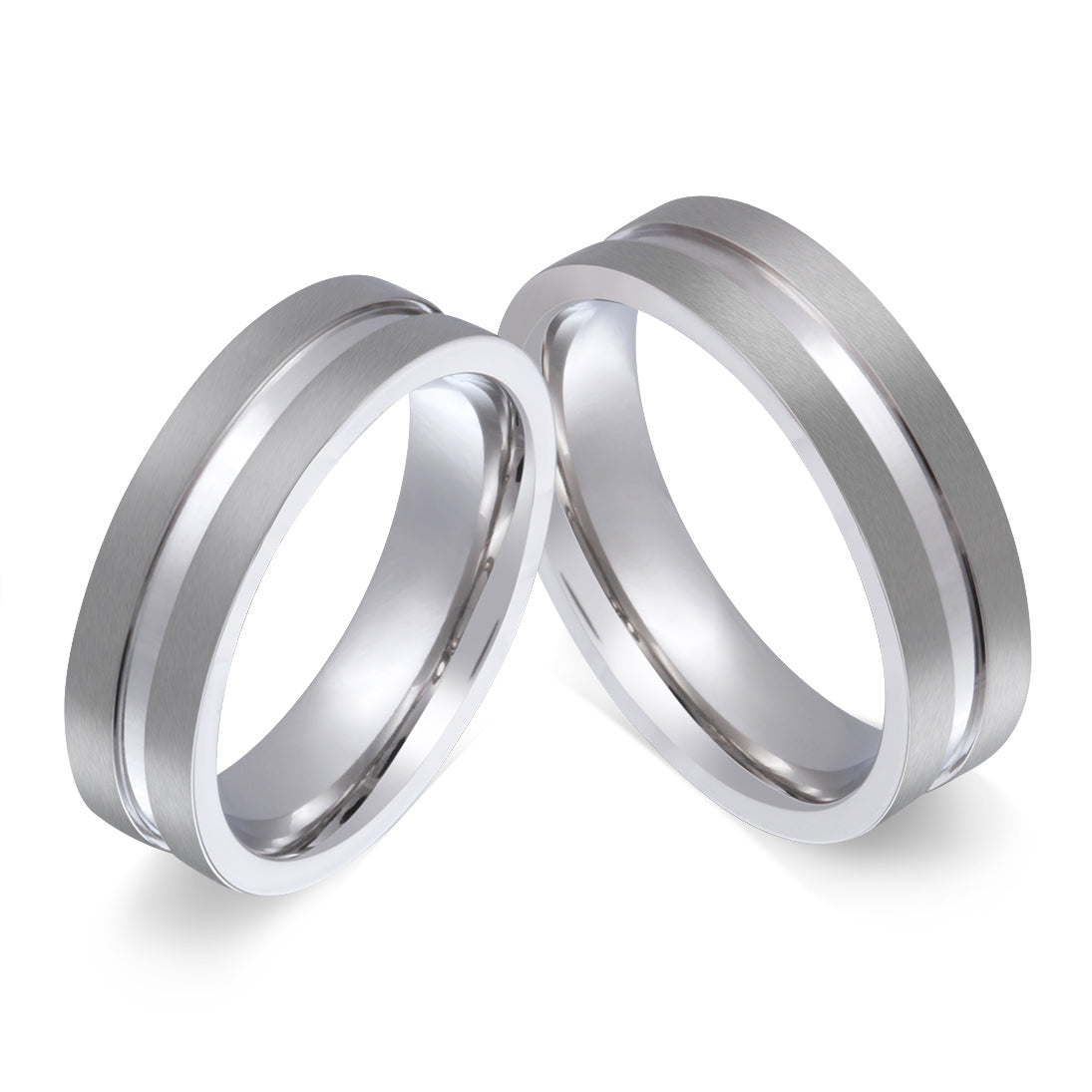 Josephine Partnerring-Set mit Handschriftgravur