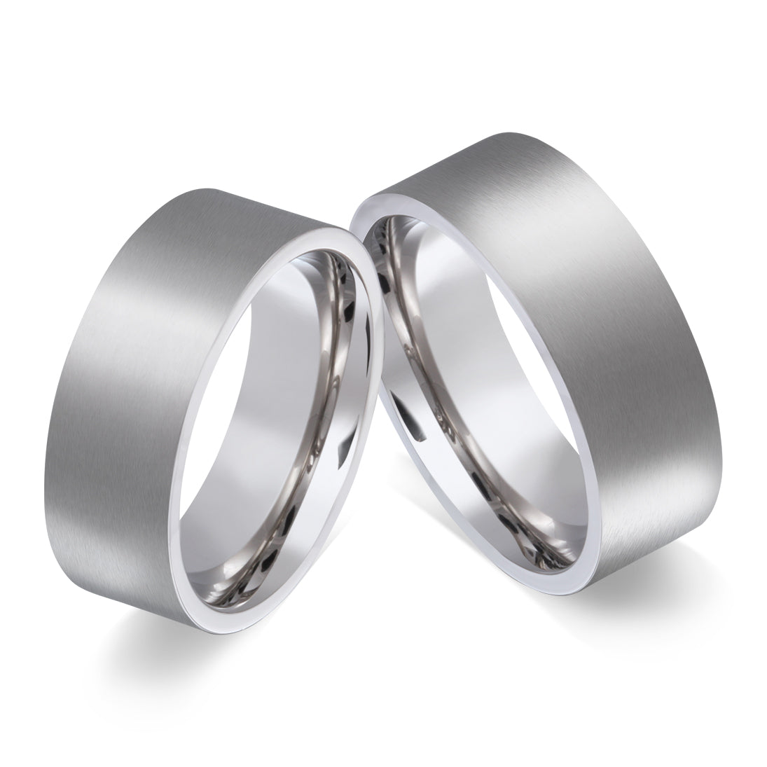 Devon Partnerring-Set mit Lasergravur