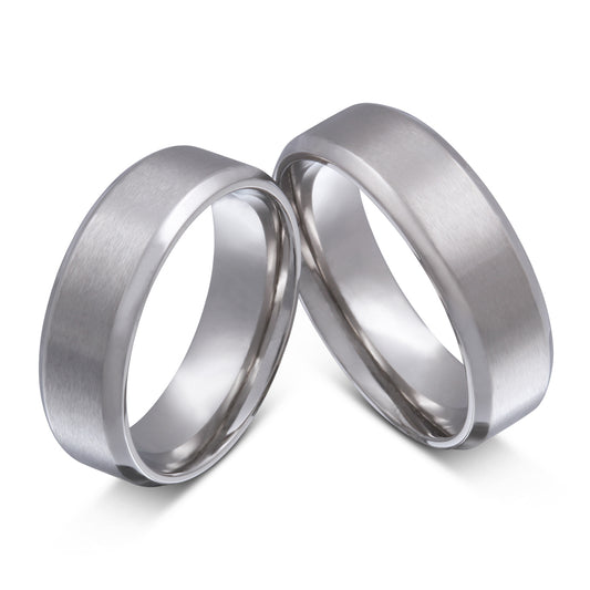 Ephesia Partnerring-Set mit Handschriftgravur