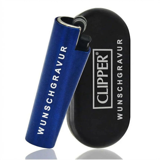 Clipper Feuerzeug mit Gravur – Personalisierbares Geschenk für Männer & Frauen – Individuelles Feuerzeug als Geburtstagsgeschenk, Jahrestag