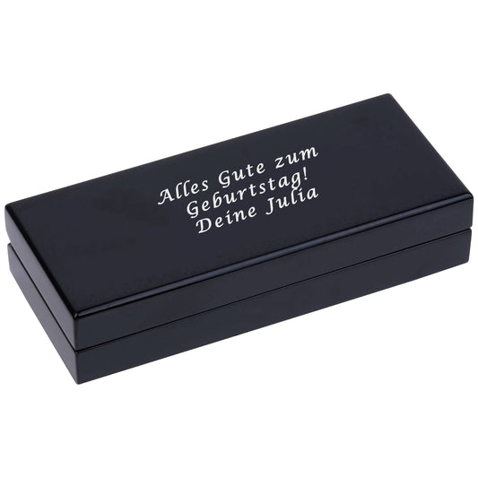 Mark Twain Holz Schreibset LORENZO mit Gravur