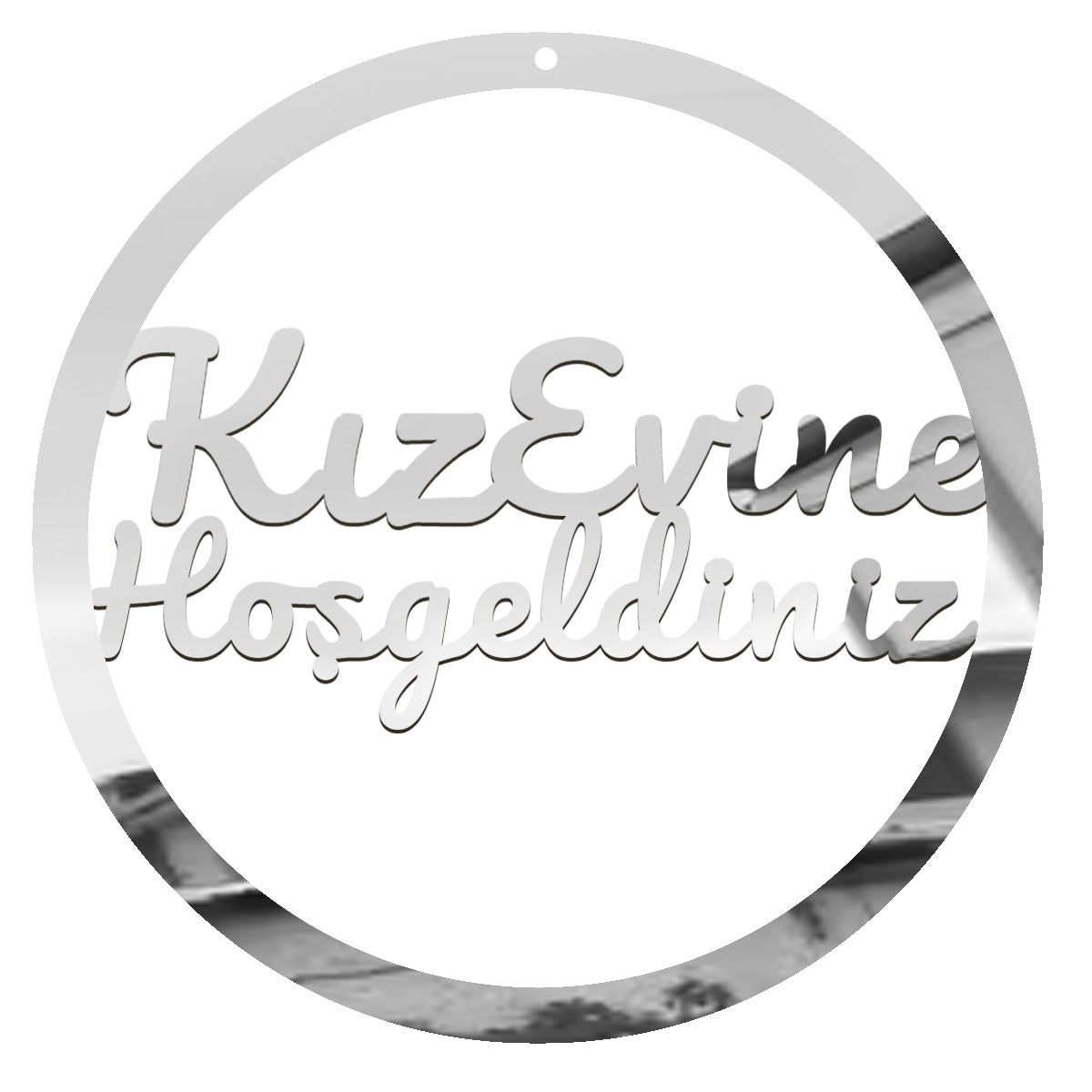 Willkommensschild Türkisch – Kız Evine Hoşgeldiniz – Hochzeit, Türschild/Wanddeko für Zuhause/Eventhalle, Deko orientalisch – Geschenk für Frauen, Einweihung