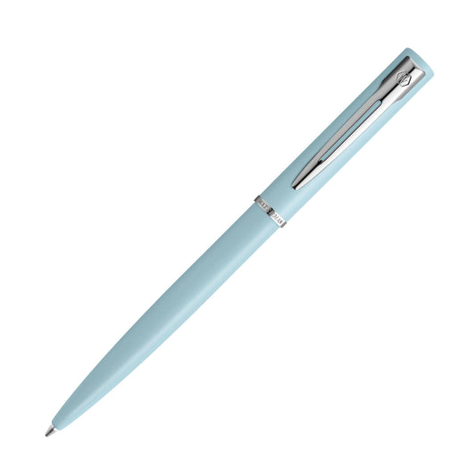 Waterman Allure Pastel Blue Kugelschreiber | Wunschgravur auf Stift & Box | Messing