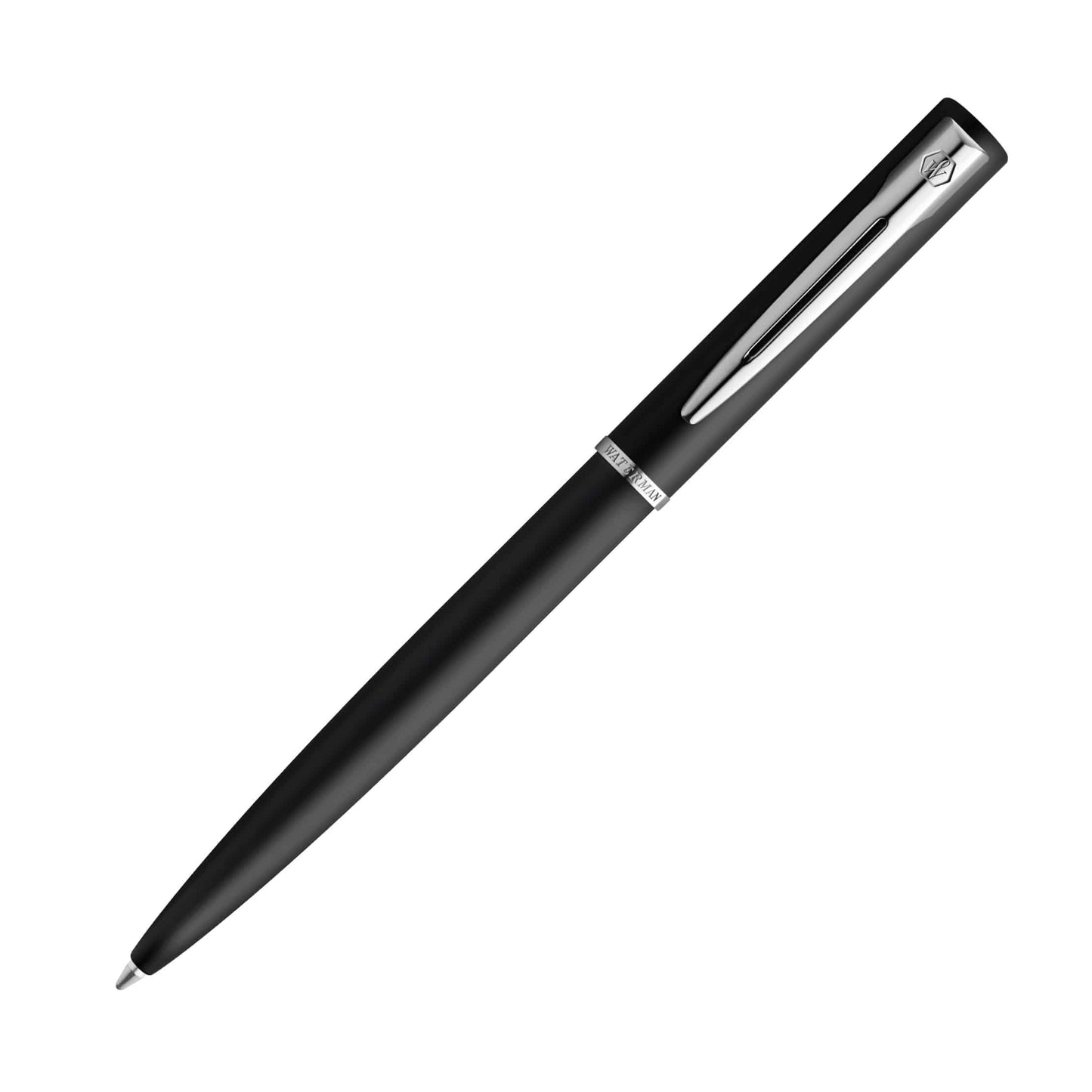 Waterman Allure Black Kugelschreiber | Wunschgravur auf Stift & Box | Messing