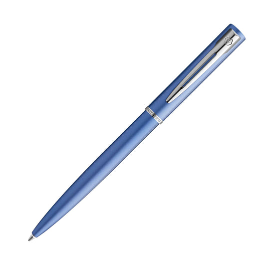 Waterman Allure Blue Kugelschreiber | Wunschgravur auf Stift & Box | Messing