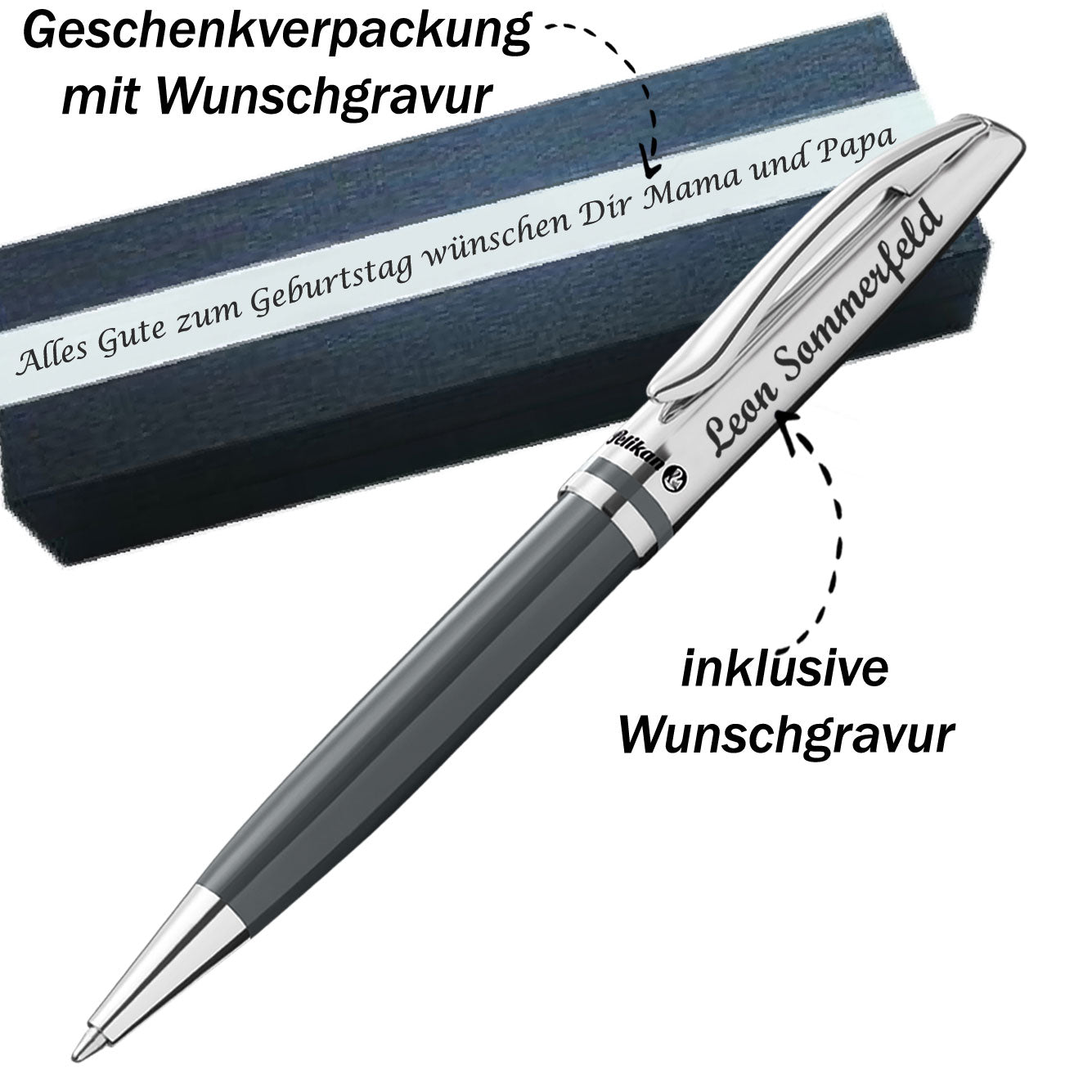Pelikan Kugelschreiber Jazz Classic, Warmgrau
