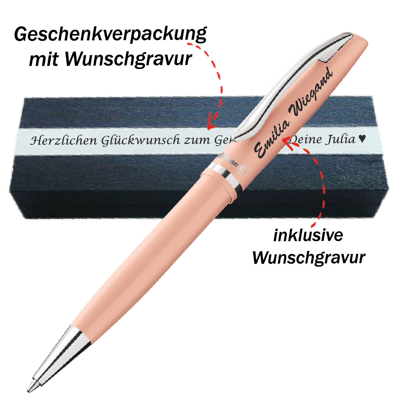 Pelikan Kugelschreiber Jazz Pastell, Apricot