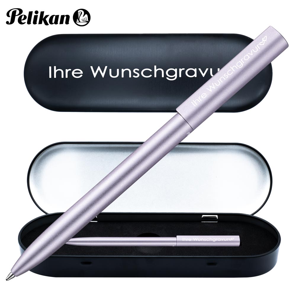 Pelikan Kugelschreiber Ineo® mit Gravur | inkl. Etui mit Wunschgravur – Mit
