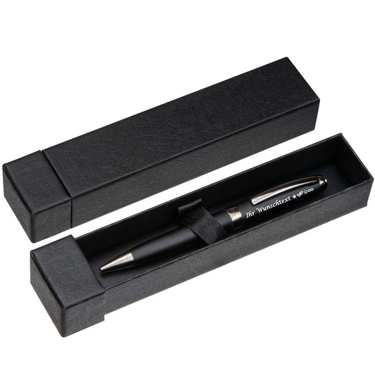 EXKLUSIVER MARK TWAIN KUGELSCHREIBER MIT GRAVUT | mit Geschenkbox