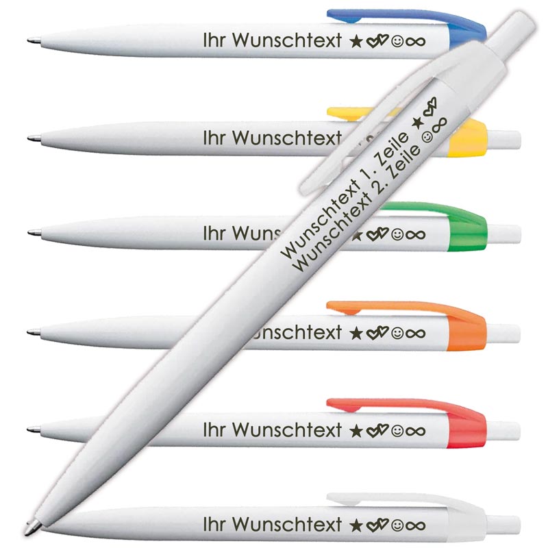 Kugelschreiber Weiß