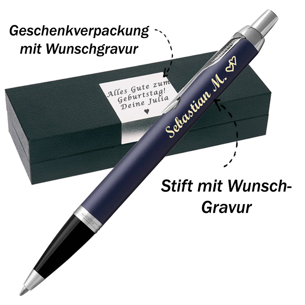 PARKER IM CORE Matte Blue C.C. Kugelschreiber