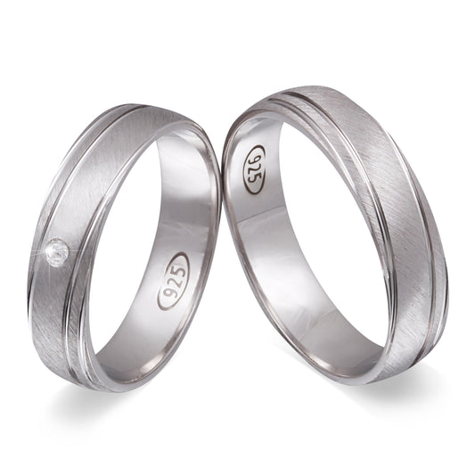 Ginger Partnerring-Set mit Handschriftgravur