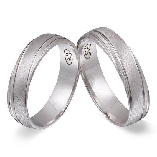 Ginger Partnerring-Set mit Handschriftgravur