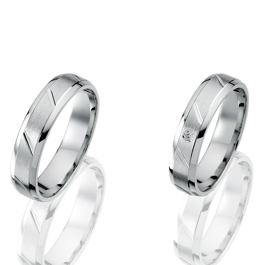 Mira Partnerring-Set mit Handschriftgravur