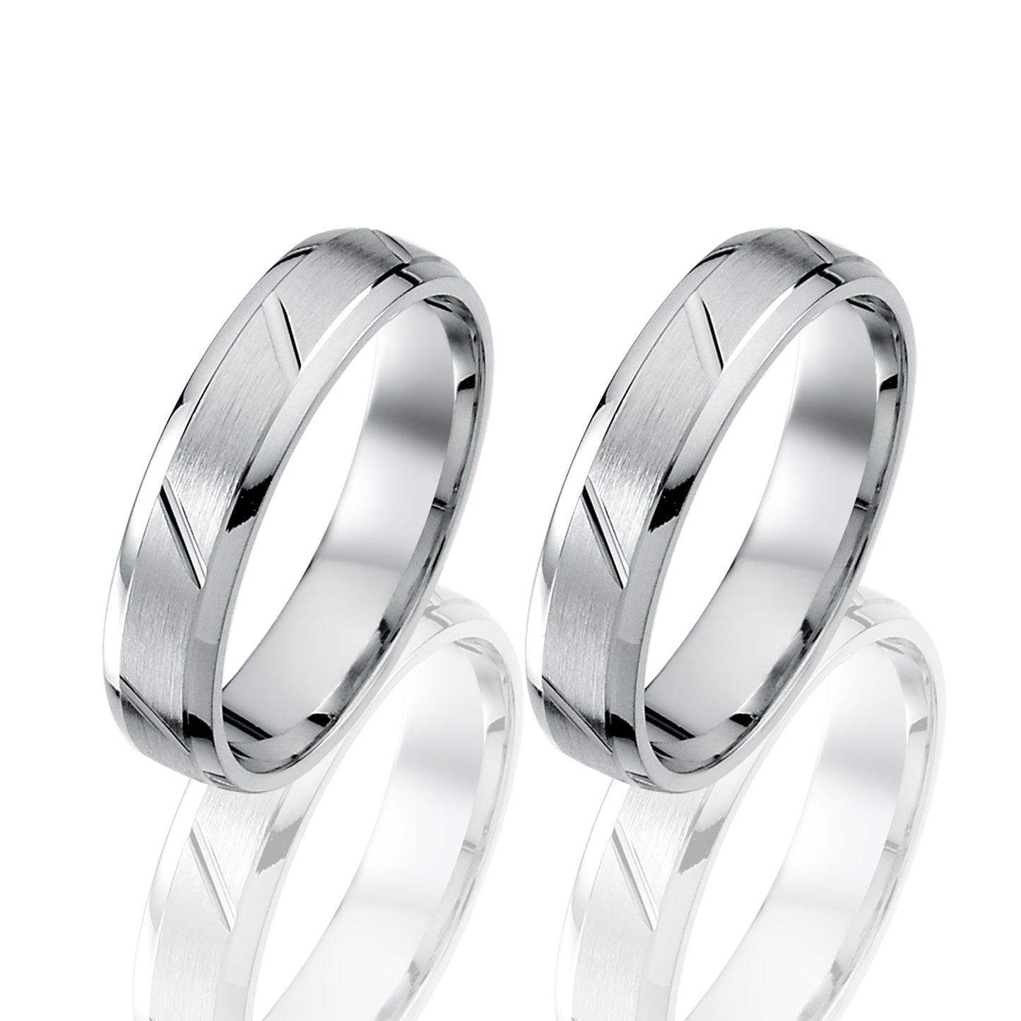 Mira Partnerring-Set mit Handschriftgravur