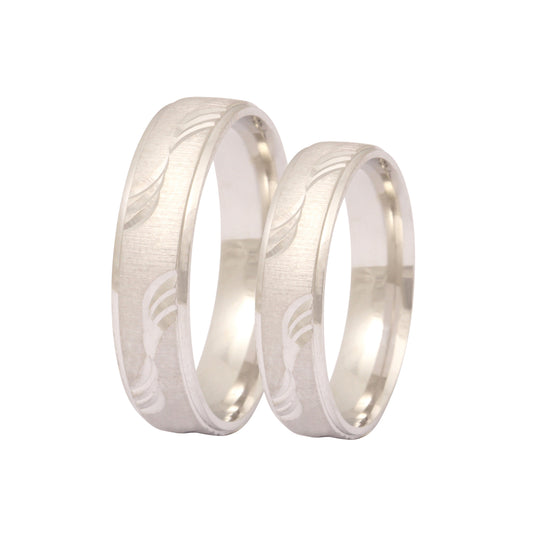 Otilya Partnerring-Set mit Lasergravur