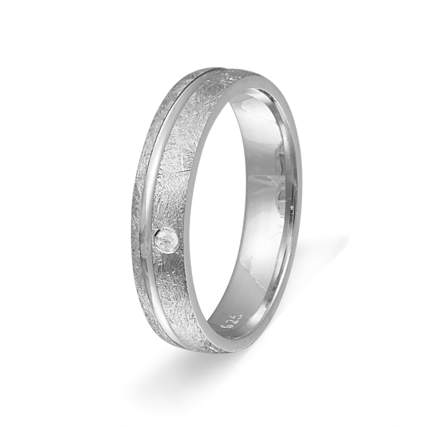 Si Ring mit Lasergravur