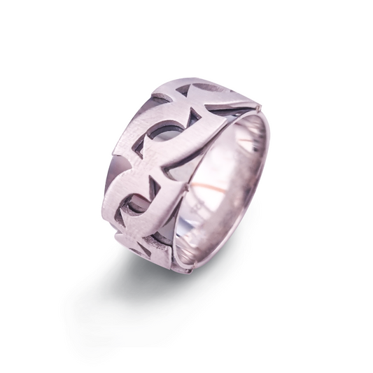 Clyde Ring mit Lasergravur