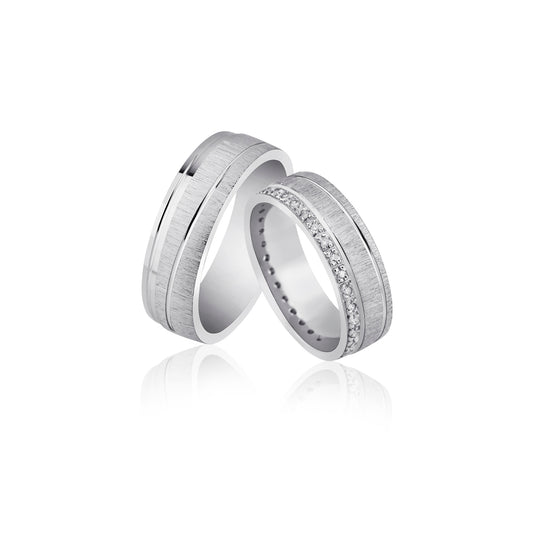 Majesty Partnerring-Set mit Lasergravur