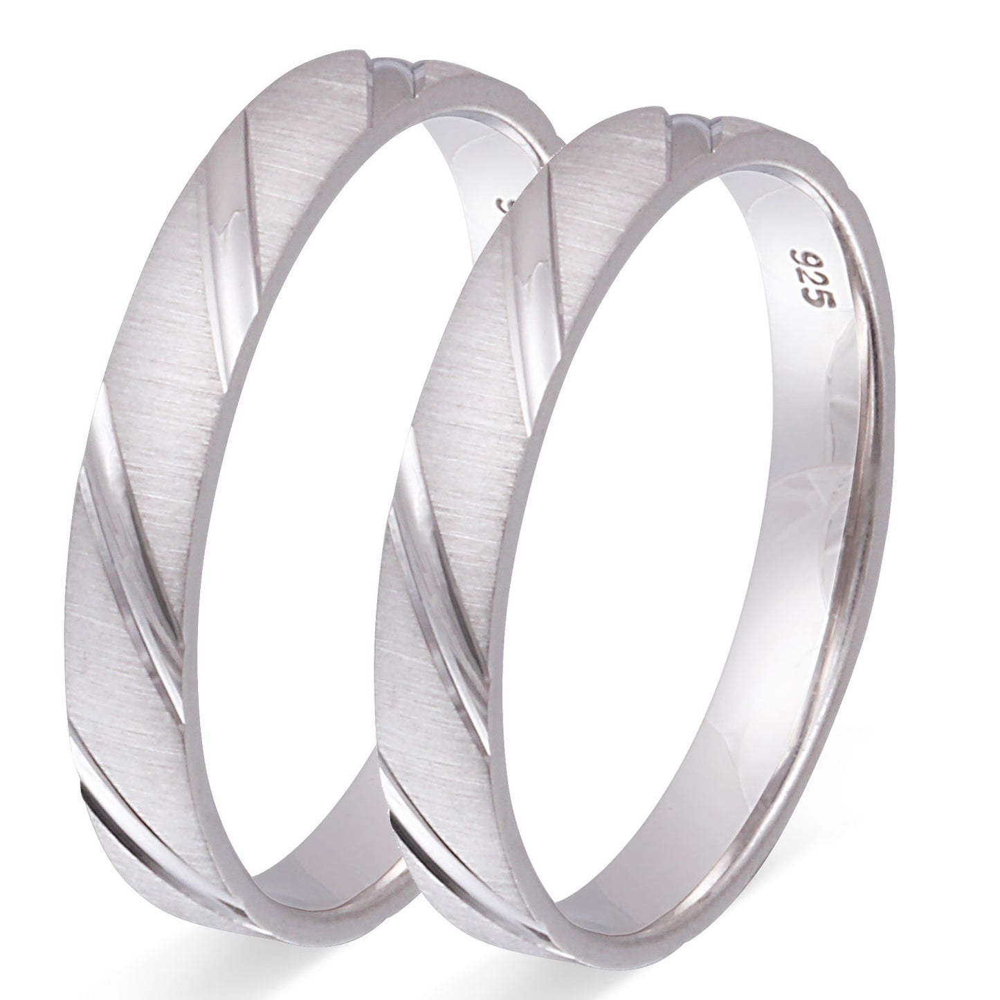 Achilles Partnerring-Set mit Lasergravur