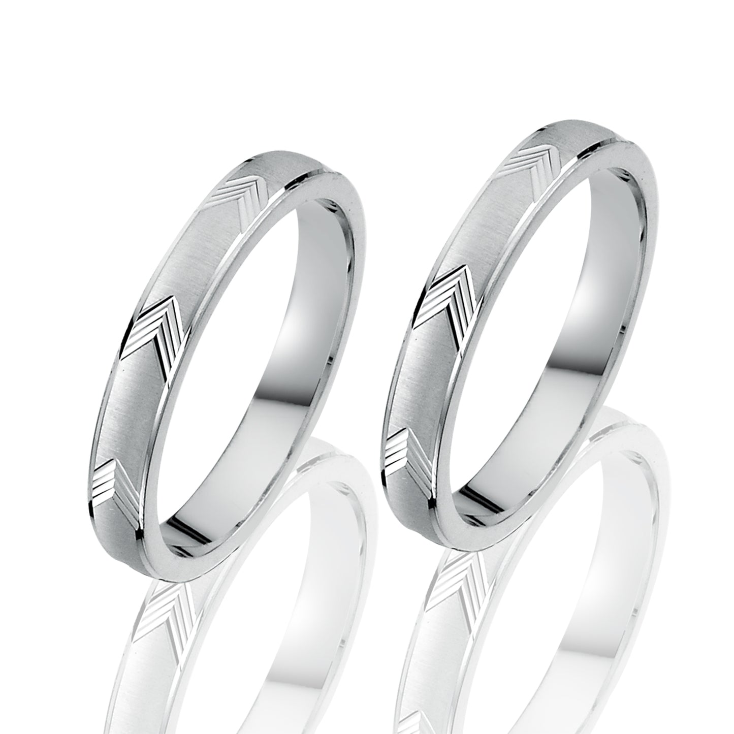 Zitus Partnerring-Set mit Handschriftgravur