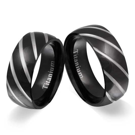 Amfora Partnerring-Set mit Handschriftgravur