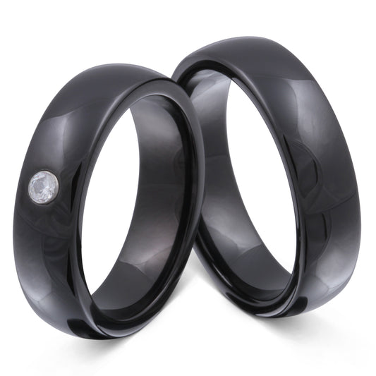 Midnight Ring mit Lasergravur