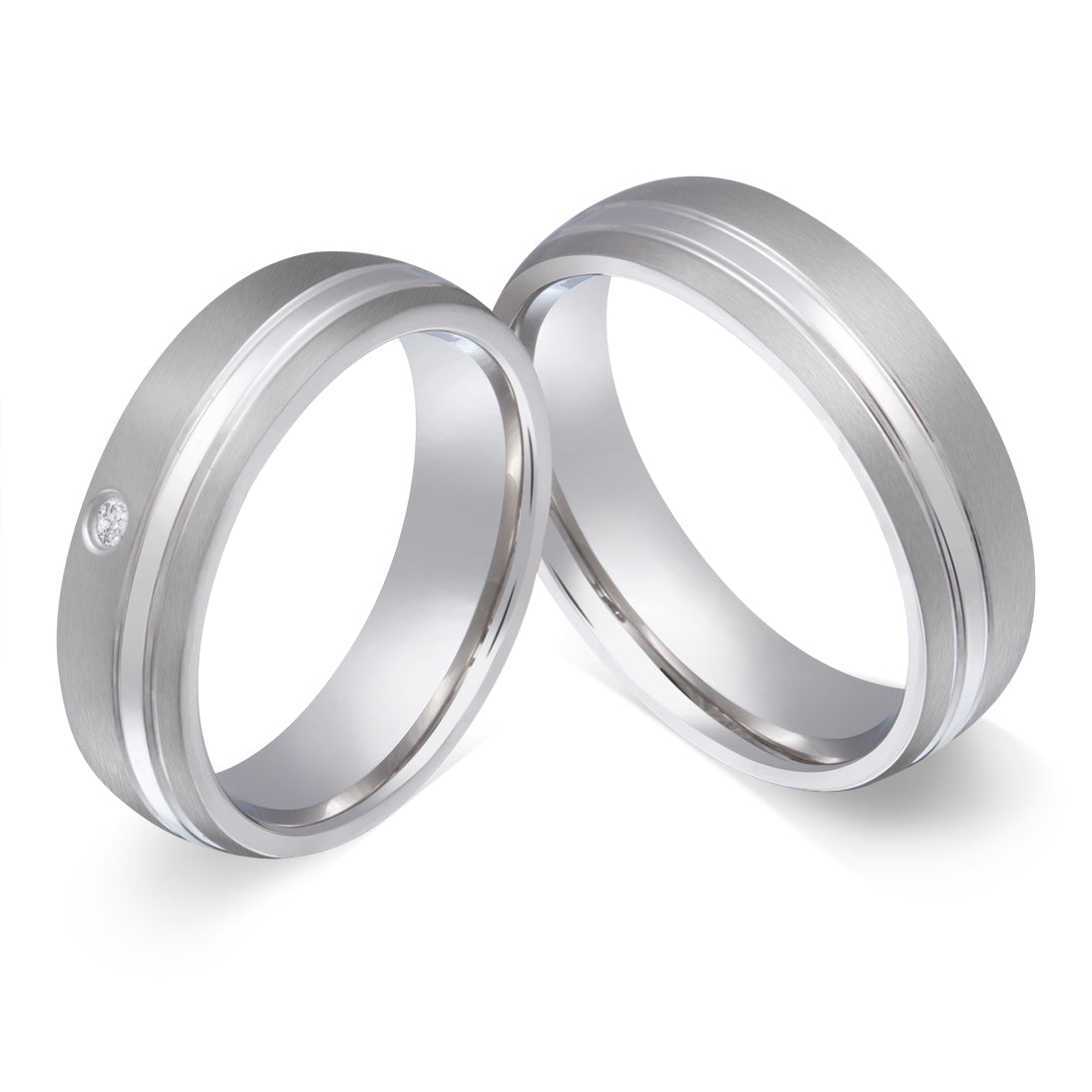 Euphoria Partnerring-Set mit Lasergravur