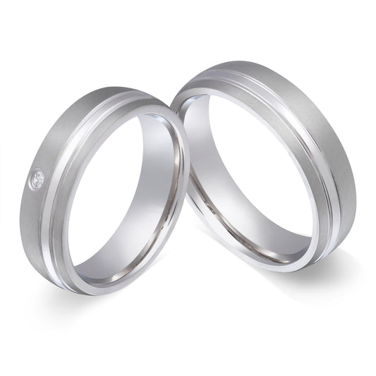 Euphoria Partnerring-Set mit Handschriftgravur