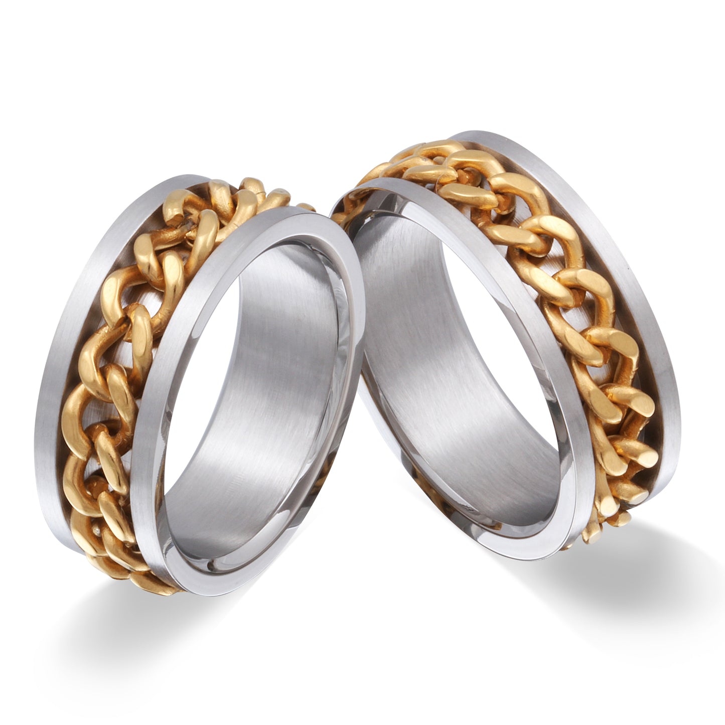 Bertoli Partnerring-Set mit Handschriftgravur