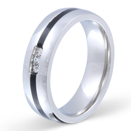 Skyline Ring mit Handschriftgravur