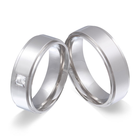 Zeronie Partnerring-Set mit Handschriftgravur